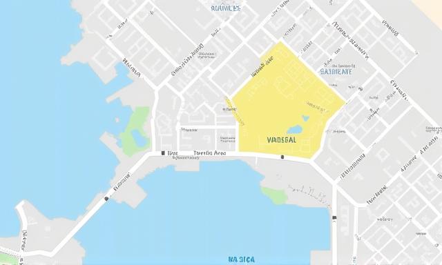 A static map showing the Industrial Area in Doha, Qatar